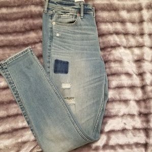 Abercrombie and fitch high rise skinny jeans